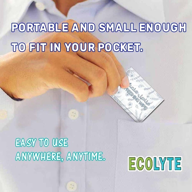 Ecolyte+ Antibacterial Wet Wipes - 100 Pack - Image 4