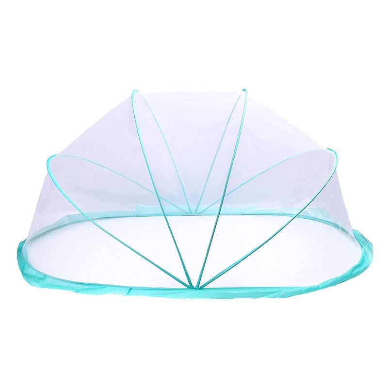Deejay Big Size Foldable Baby Mosquito Net, Bottomless Net for Infants, for Safe & Easy Use | Ensures Your Baby's Safe Sleep 135 x 65 x 65cms, for Babies & Toddlers (Green, 0 to 24 Months) (Green) - Image 1