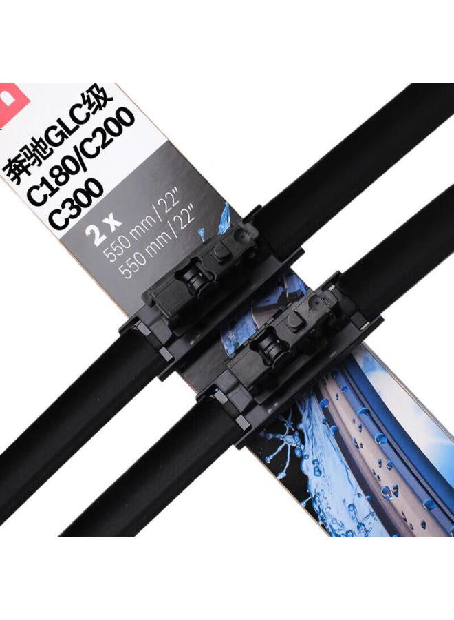 BOSCH مجموعة شفرات مساحات أيروتوين 22/22 لمرسيدس-بنز GLC Class/GLC200 GLC260 GLC300 GLC43 - Image 1