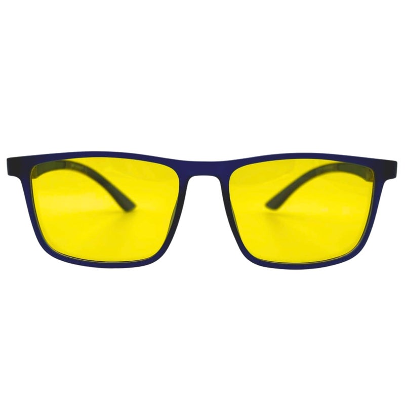 Vast All Day Driving Glasses for Women Men Yellow Lens Glasses | UV Protection Sunglasses | Blue Ray Blocking And Gaming Glasses - Image 1