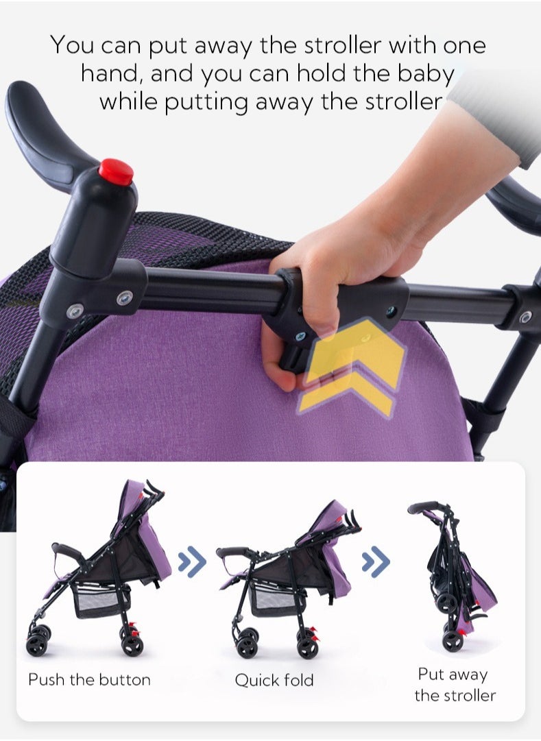 Adjustable Baby Single Stroller With Storage Basket Easy To Fold and Compact Design - pzsku/Z84BAA4202E9B0F3D197CZ/45/_/1723883441/8bfba838-1b1d-4c21-a62a-7b46dc2bff9a