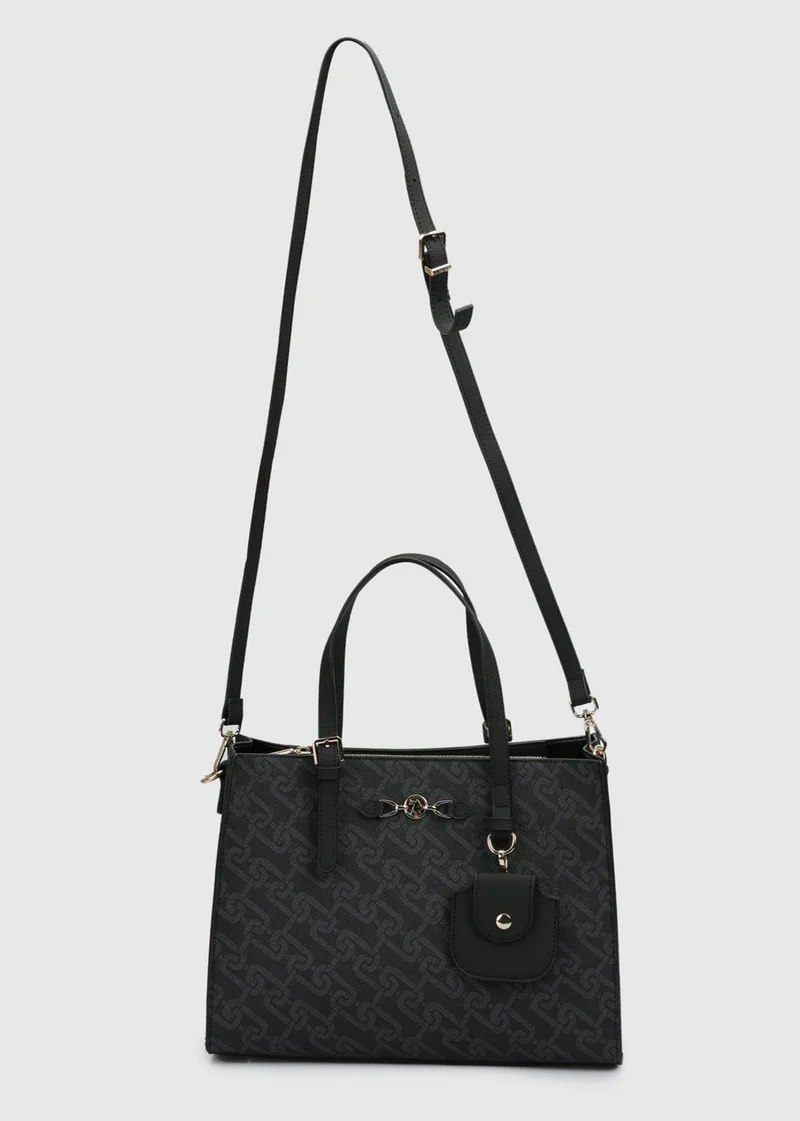 U.S. Polo Assn. Black Women's Shoulder Bag