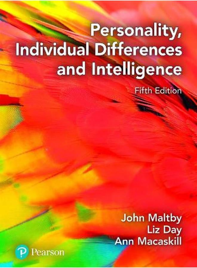 Personality Individual Differences and Intelligence Ed 5 - Image 1