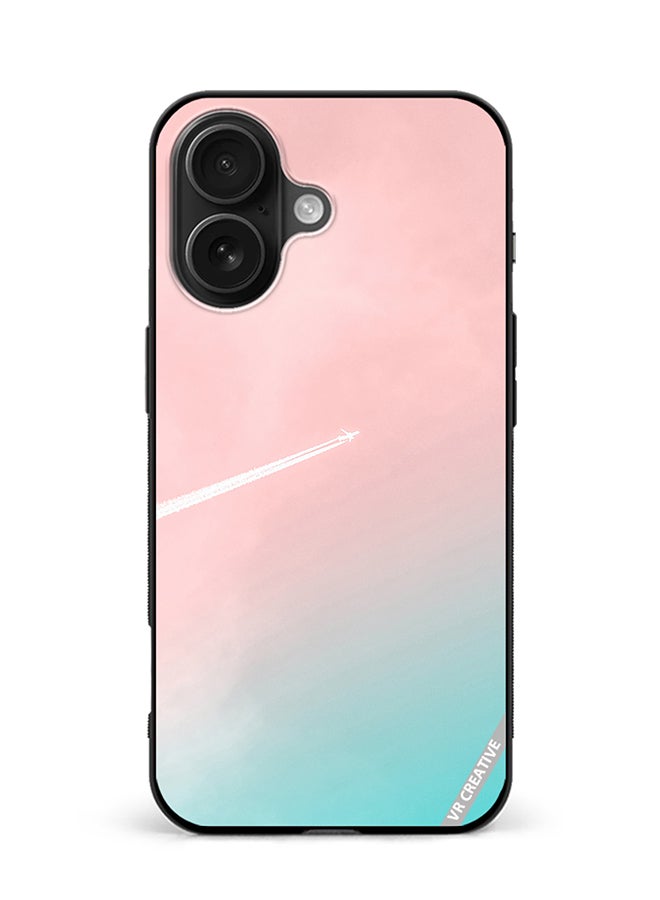 VR CREATIVE Protective Case Cover For Apple iPhone 16 Plus Aero Pink Design Multicolour