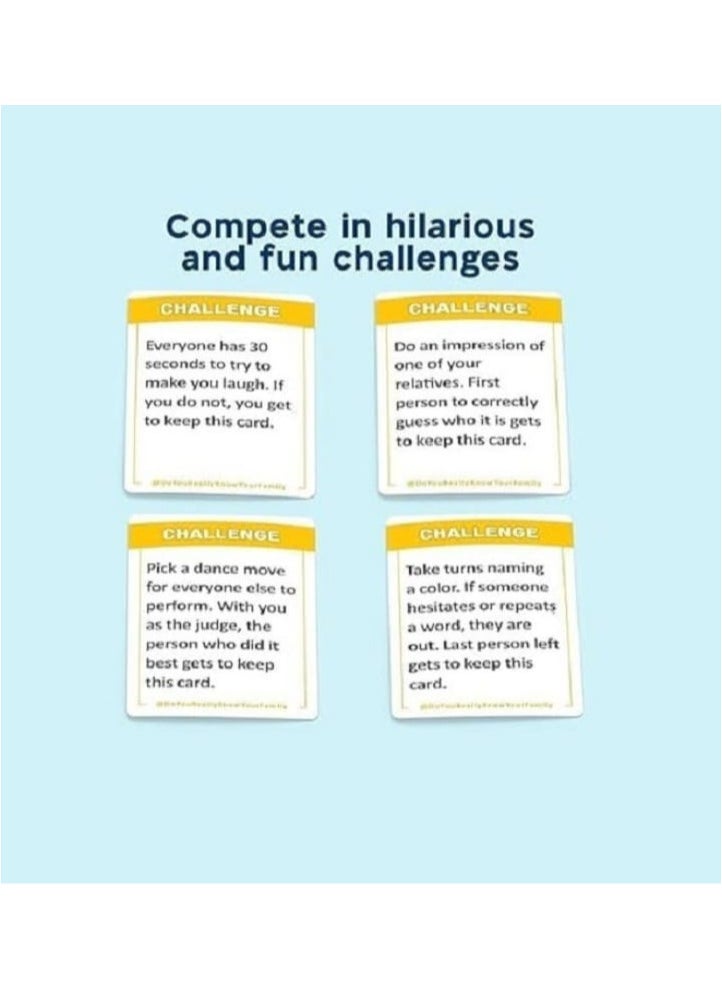 Generic - Do you really know your family? A fun family game full of conversation starters and challenges - great for kids, teens, and adults - Image 1