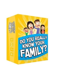 Do you really know your family? A fun family game full of conversation starters and challenges - great for kids, teens, and adults
