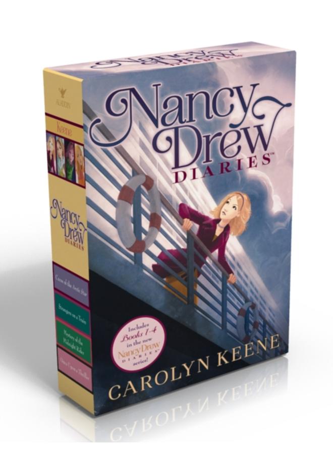 Nancy Drew Diaries (Boxed Set) : Curse of the Arctic Star; Strangers on a Train; Mystery of the Midnight Rider; Once Upon a Thriller 