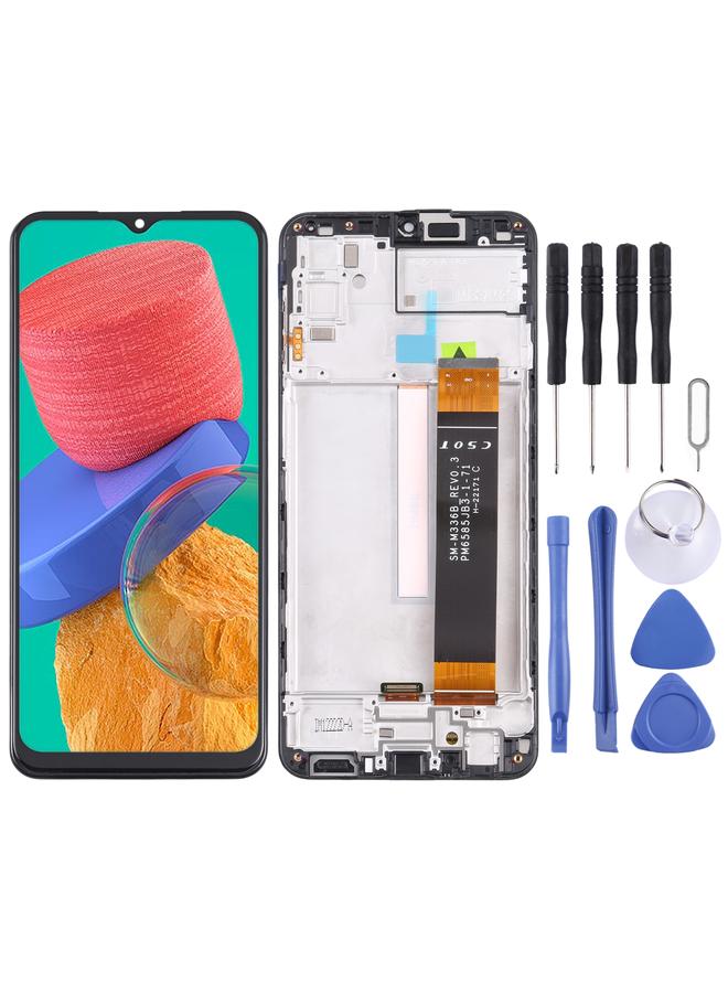 erorex Replacement Original LCD Screen For Samsung Galaxy M33 5G SM-M336B Digitizer Full Assembly with Frame - Image 1