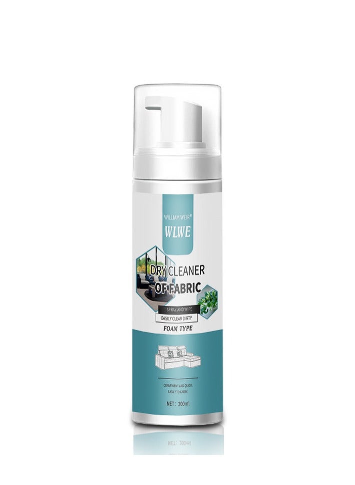 WILLIAM WEIR Dry Cleaner Of Fabric, Fabric Sofa Cleaner u0026 Upholstery Cleaner, Multi-Surface Solution, Rich Foaming Formula for Stubborn Stains, Odor Elimination, Restores Surfaces, Perfect for Sofa Cushions, Carpets, Seats u0026 More - Image 1