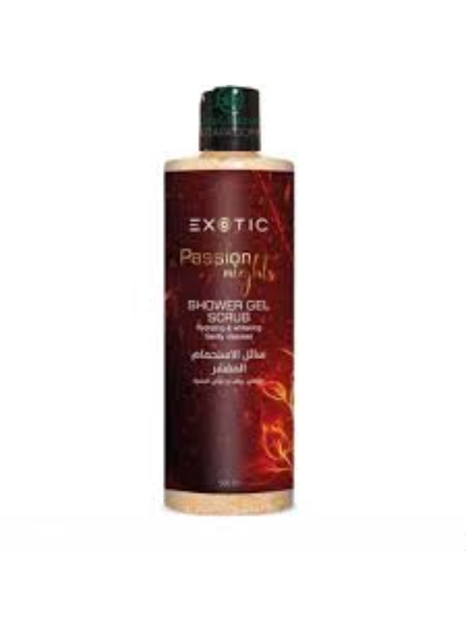 Exotic PASSION NIGHTS SHOWER GEL SCRUB 500 ML