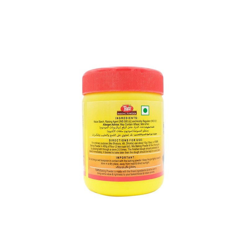 Tops Baking Powder 100G - Hdpe Jar - Image 3