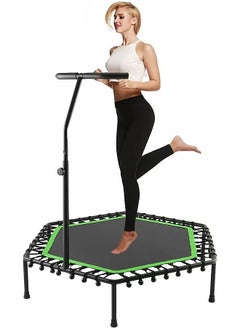 AGD Professional Fitness Trampoline with Adjustable Handle for Outdoor and Indoor Use, Suitable for Adult Fitness, Weight Capacity: 150kg  - Image 2