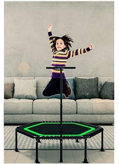 AGD Professional Fitness Trampoline with Adjustable Handle for Outdoor and Indoor Use, Suitable for Adult Fitness, Weight Capacity: 150kg  - Image 5