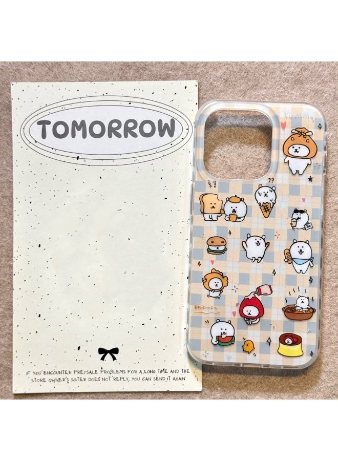 NIBEMINENT Three Cute Puppies Protective TPU Case Cover For iPhone 17 Air, Silver