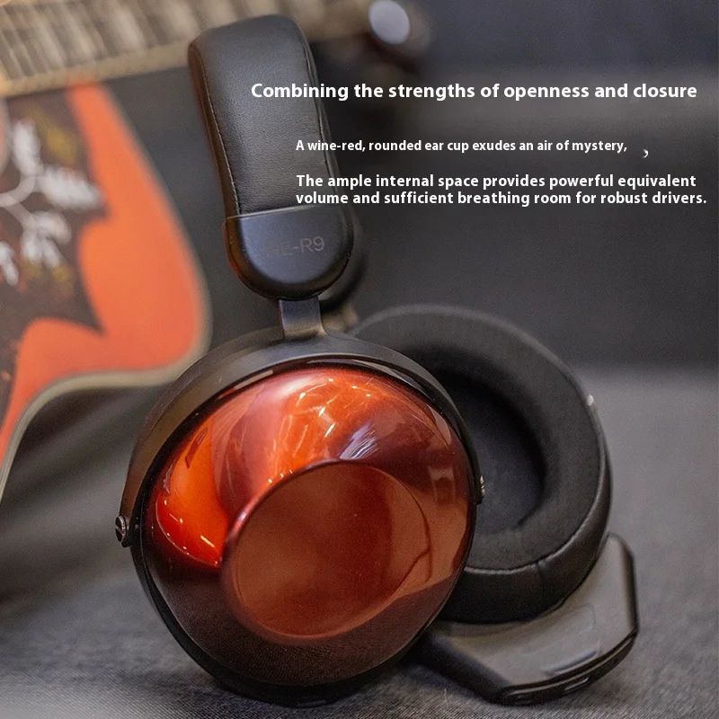 Hifiman He-r9 Wired Dynamic Closed-Back Over-Ear Headphones with Topology Diaphragm - Image 3