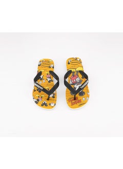 havaianas Kids Disney Stylish Slipper, White and Black and Yellow  - Image 4