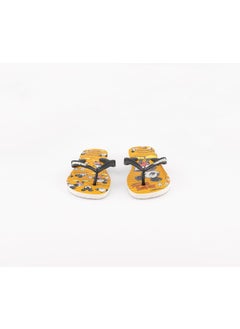 havaianas Kids Disney Stylish Slipper, White and Black and Yellow  - Image 3