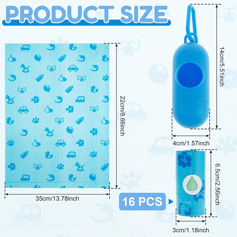 windforgecraft Diaper Bags Disposable for Baby Diaper Bag Dispenser Set Waste Bags with Dispenser Baby Diaper Disposal Bags Diaper Trash Bags Convenient and Quick Diaper Disposal Helpful Baby Item (shape 2) - Image 2