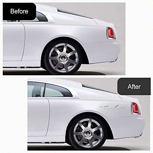 Middrivr Metal Car 3D Metal Turbo Sticker for Car Sticker, 3D Metal Turbo Sticker for Car, Car Turbo Emblems, 3D Premium Car Side Fender Rear Trunk Emblem Logo Badge Decals for All Cars (Sliver) - Image 5