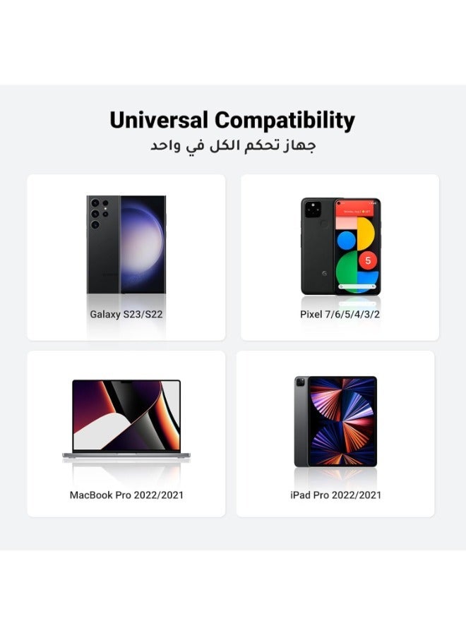 سماعات اذن سلكية بمنفذ USB C مع ميكروفون لاجهزة ايفون 16/16 بلس/16 برو/16 برو ماكس وسامسونج S23/S23 الترا، S22/S22 الترا، S21، A04، ريدمي نوت 12/12 برو، ون بلس، داخل الأذن - Image 2