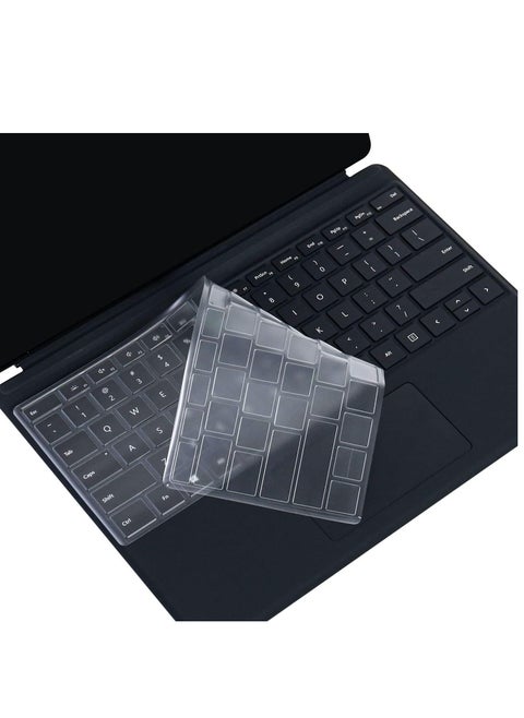 Soft Keyboard Cover for 13 inch Microsoft Surface Pro 2024 Copliot PC 11th Edition/ Surface Pro 10 2024 / Surface Pro 9 2022 / Surface Pro 8 2019 / Surface Pro X 2021 Tablet Keyboard Skin, US Layout