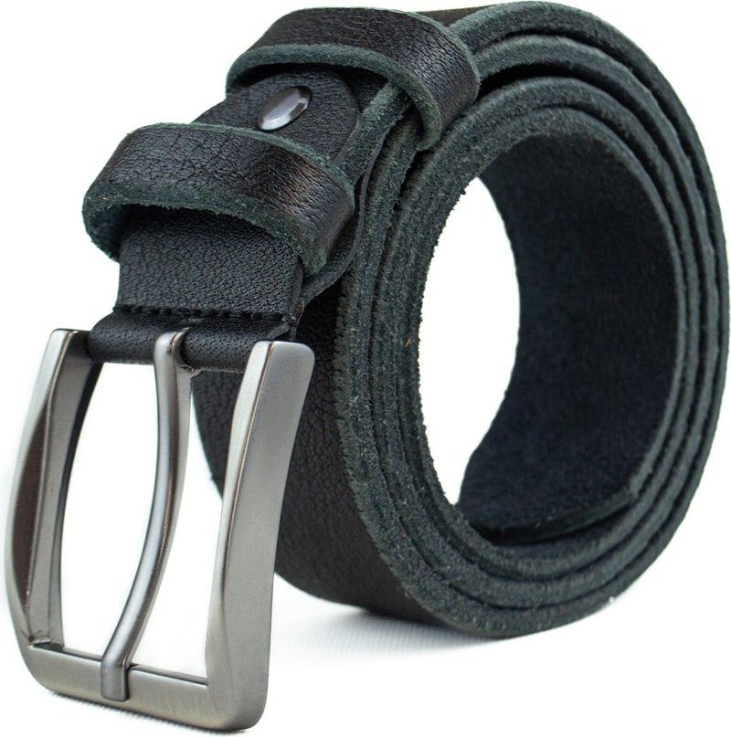 Gayış Gaış Special Boxed| Premium 100% Leather | Men's Denim-Fabric Trouser Belt | Soft Italian Leather Belt - Image 1