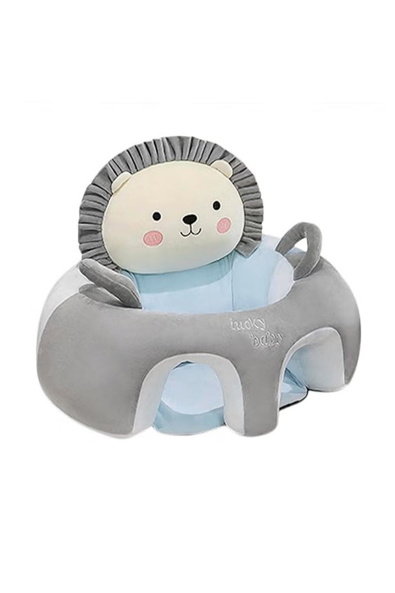 Halamine Baby Seat Chair ，Children's Plush Chair ，Sofa Chair for Children's Room， Baby Seat Aid Support Seat Learning Sitting Safety Seat Cushion Cuddly Toy Animal Children's Chair Plush Toys Toddler Furniture - Image 3