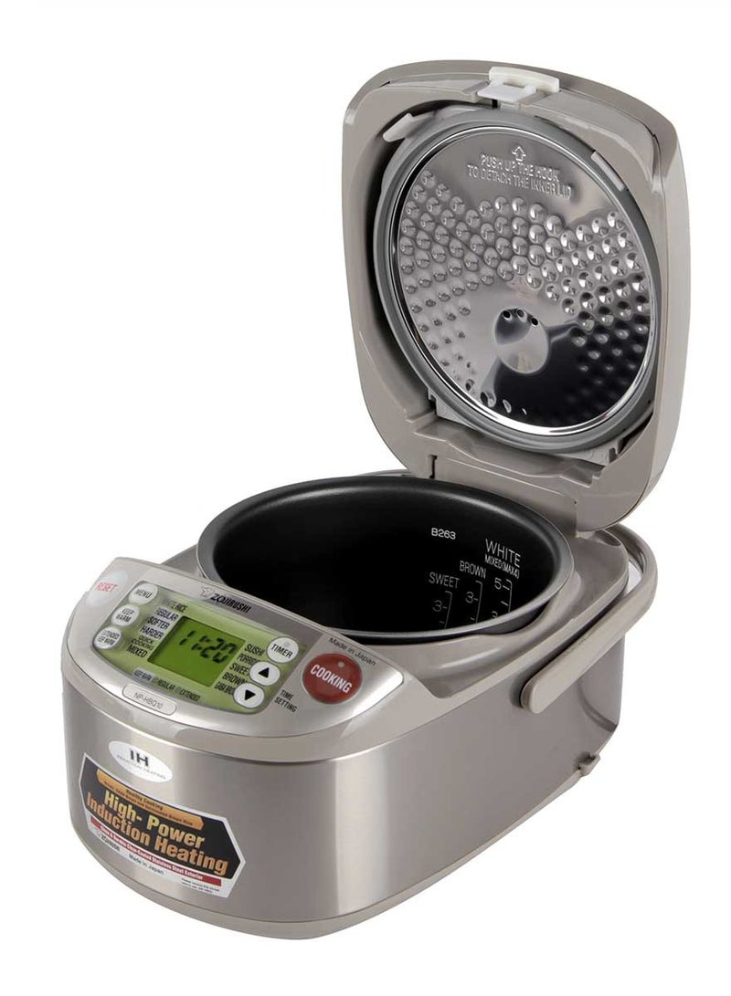 زوجيروشي طباخ أرز كهربائيمدفأة . لتر ستانلس ستيل - Image 2