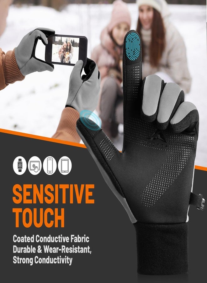 GXCROR Winter Gloves with Windproof & 3M Thermal Insulation, Touchscreen & Anti-Slip, Ideal for Running, Cycling, Hiking, Driving, and Outdoor Activities - Image 5
