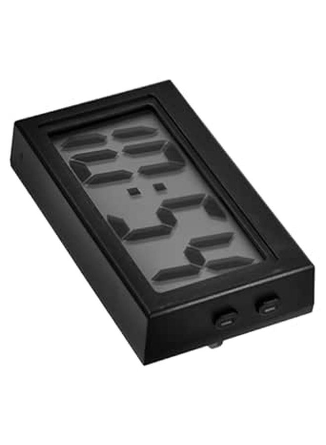 Mini LCD Dashboard Clock Precise Display for Car Desk Bedside - Image 1