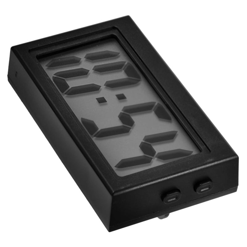 Mini LCD Dashboard Clock Precise Display for Car Desk Bedside - Image 2