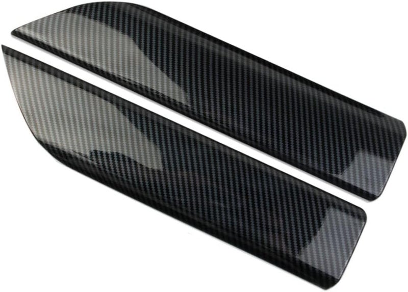 Fewshaw Carbon Fiber Inner Door Handrail Handle Cover Trim for 2019-2023 Chevy Silverado 1500/GMC Sierra 1500 - Image 2