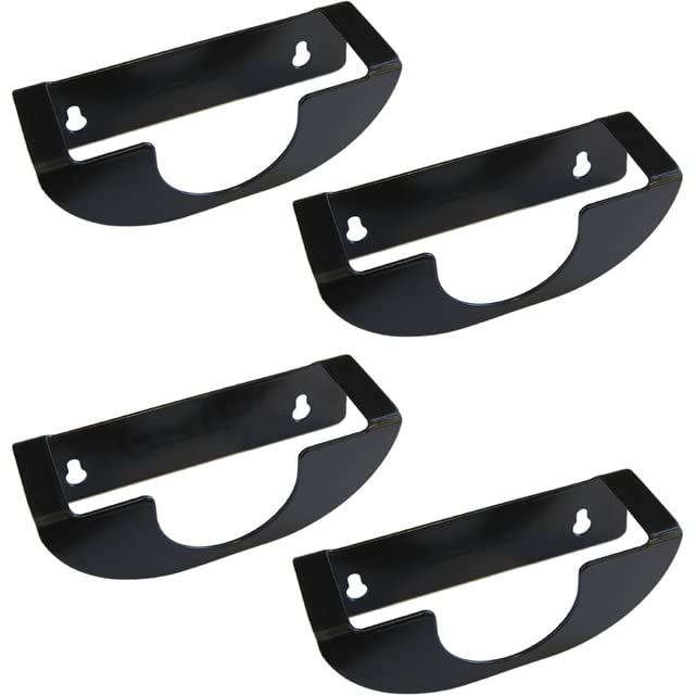 Gripon (Pack of 4) Black Angle Grinder Holder Tool Wall mount Bracket for 5inch Grinder - Image 1