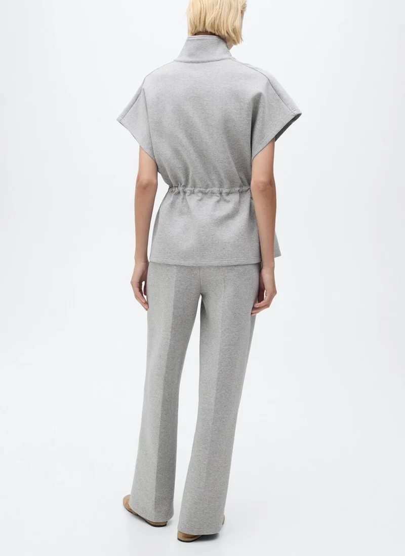 مانجو Straight-fit trousers with elastic waist