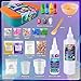 YOPINSAND Monster Slime Kit for Girls Galaxy Slime Making Kit for Girls Boys 312 Glimmer Crunchy DIY Slime Kit with Addins Foam Balls Charms GlittersParty Favors Gift Toys for Kids - Image 4