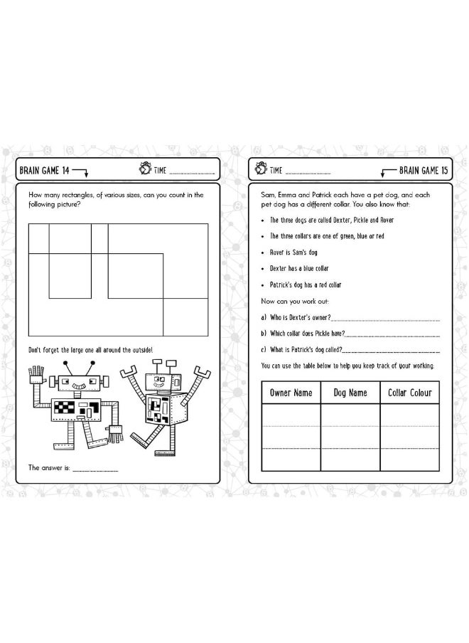 Brain Games for Clever Kids® 8 Year Olds: More than 100 puzzles to boost your brainpower  - Image 3