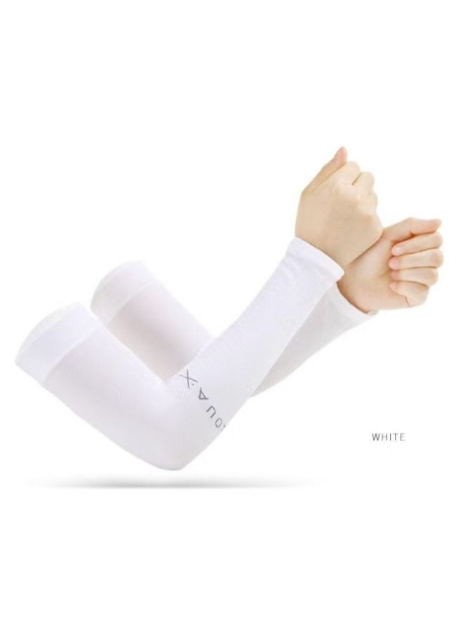 Aqua Cooling Arm Sleeves UV Protection for outdoor activities Bike/Hiking/Golf/Driving 