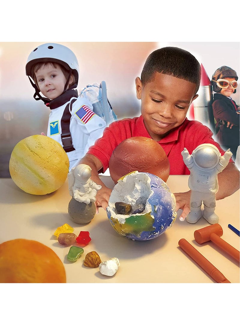 UKR Earth Digging Toys Gems Kit – STEM Educational Geology Set for Kids – Treasure Hunt Digging Rocks and Gems - Image 2