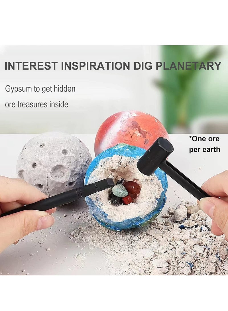 UKR Earth Digging Toys Gems Kit – STEM Educational Geology Set for Kids – Treasure Hunt Digging Rocks and Gems - Image 5