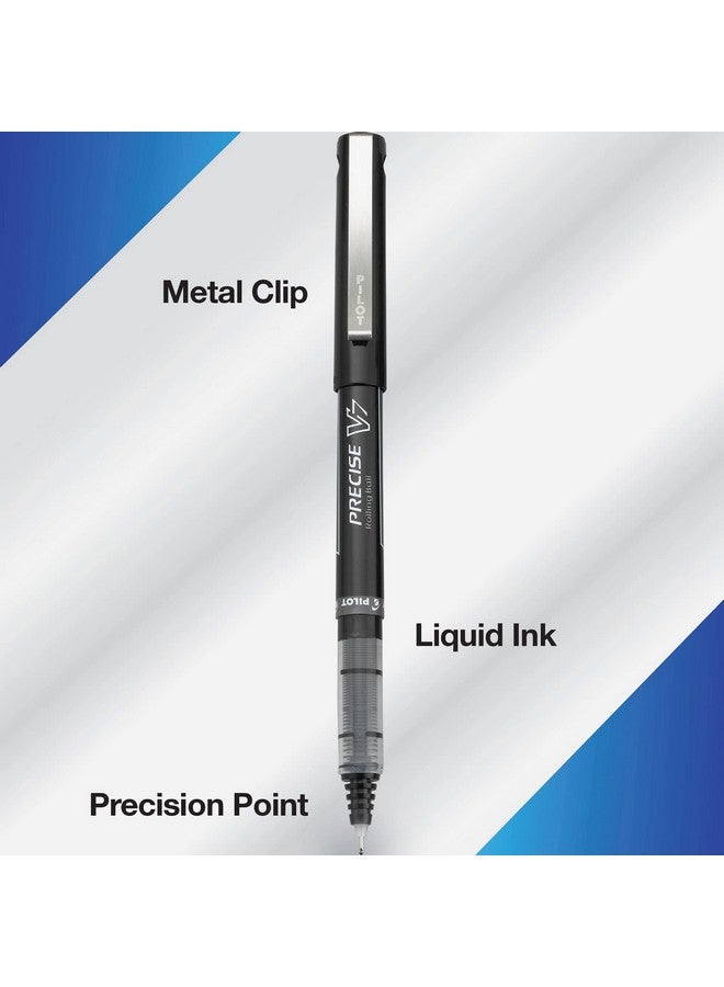 PILOT Pilot, Precise V7, Capped Liquid Ink Rolling Ball Pens, Fine Point 0.7 mm, Limited Edition Assorted Colors, Pack of 9  - Image 4