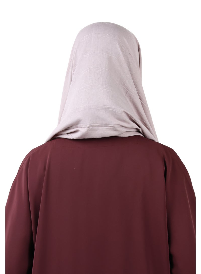 جميلة وشاح قطني مجعّد مع حواف شرّابات - تاوب موف - Image 4