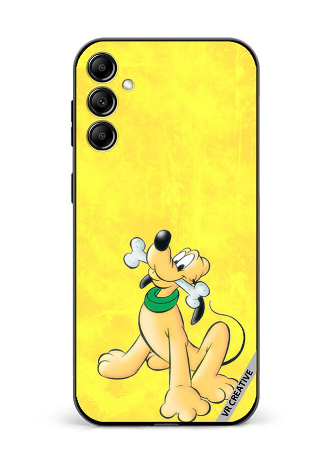 VR CREATIVE Protective Case Cover For Samsung Galaxy M14 Pluto Holding Bone Design Multicolour - Image 1