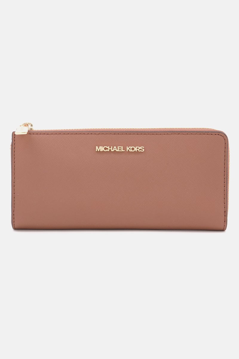 Michael Kors Women Brand Logo Purses 10 H x 21 L x 2 W cm, Brown - Image 1