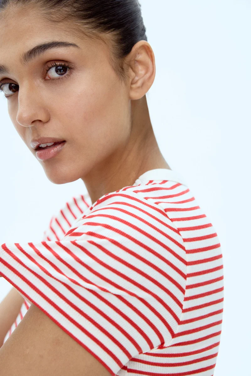 H&M MAMA Ribbed top