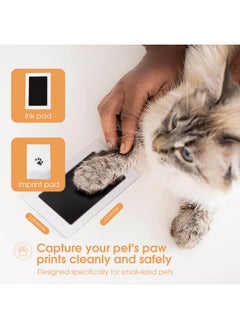pearhead Paw Print Clean-Touch Ink Pad, Mess Free Inkless Pet Impression Kit, Safe For Cats And Dogs, Pawprint Keepsake, Pack Of 2  - Image 2