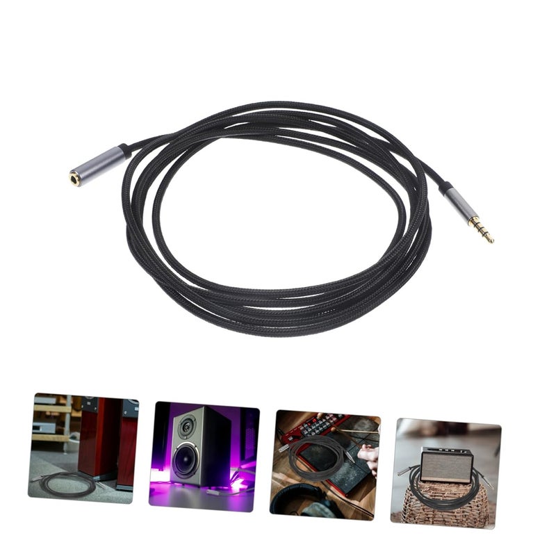 jojofuny Audio Extension Cable Male to Female Headset Cord for Car Laptops Phones High Conductivity - Image 3
