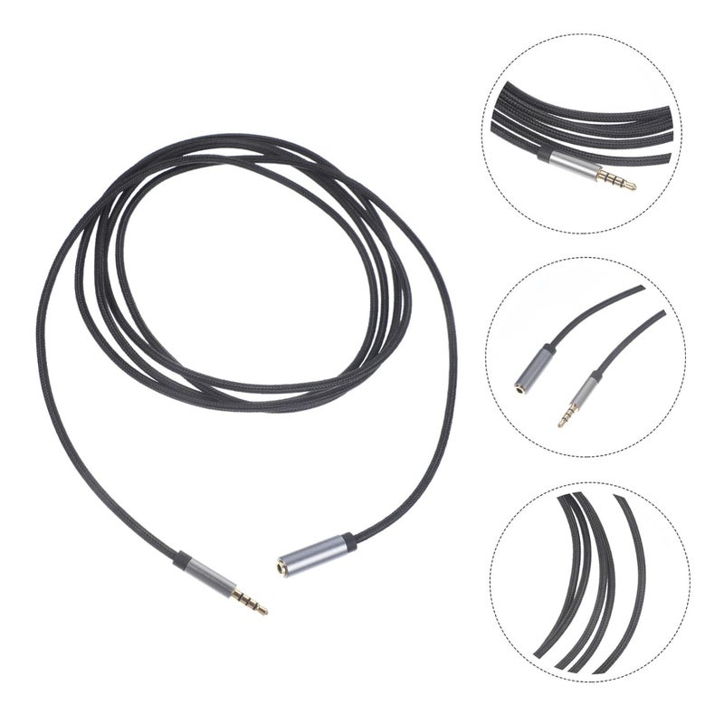 jojofuny Audio Extension Cable Male to Female Headset Cord for Car Laptops Phones High Conductivity - Image 4