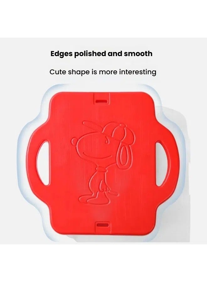 general Children's four-wheeled outdoor sports scooter kindergarten early education sensory integration training equipment balance scooter scooter - Image 2