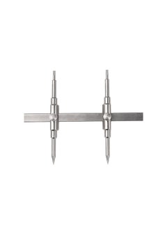 Repair Tool Camera Tool Detachable Tic-tac-toe Tool for Camera Lens Dual-tip Lens Repair Set with 4 Screws & 1 Hexagon Wrenche for 10-135mm lens size