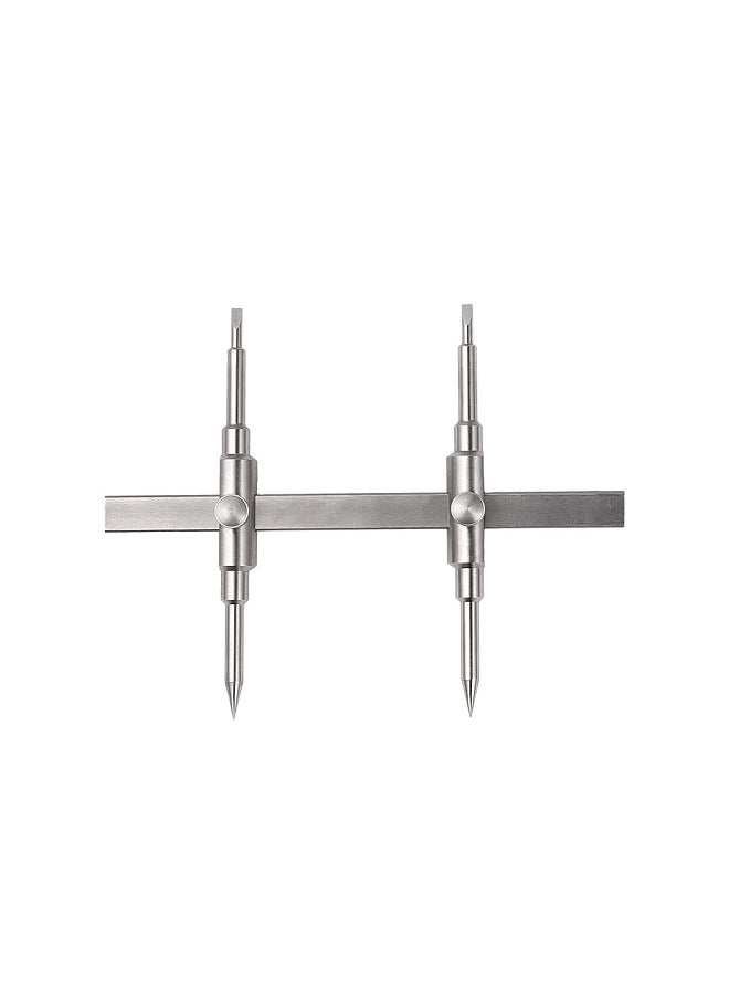 Generic - Repair Tool Camera Tool Detachable Tic-tac-toe Tool for Camera Lens Dual-tip Lens Repair Set with 4 Screws & 1 Hexagon Wrenche for 10-135mm lens size - Image 1